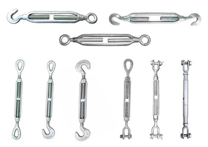 Industrial HDG Turnbuckles and Rigging Screws for Heavy Tensioning