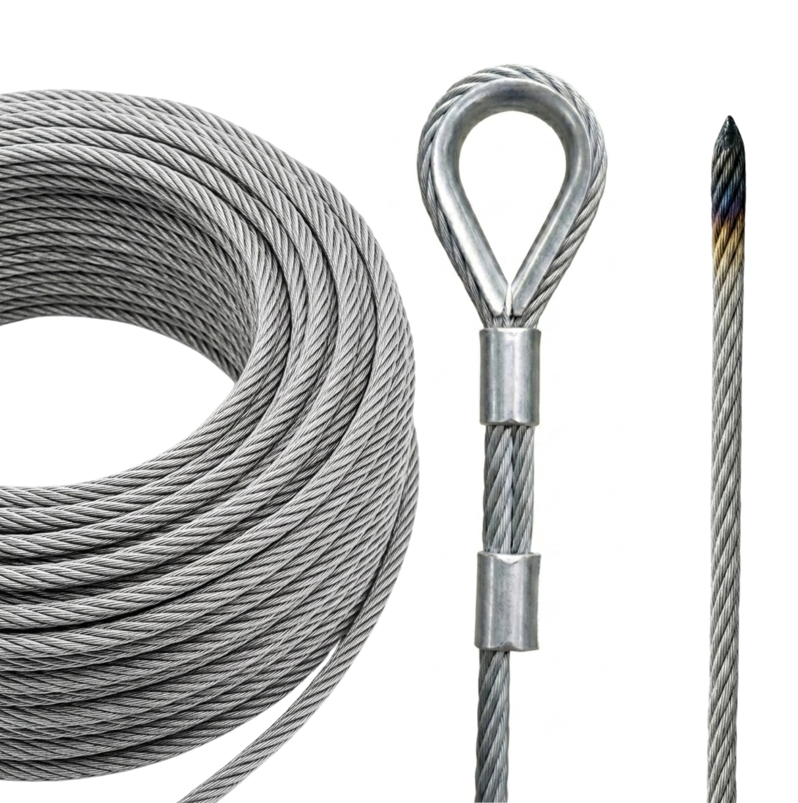 Galvanized Wire Rope For Cradle 8.6mm