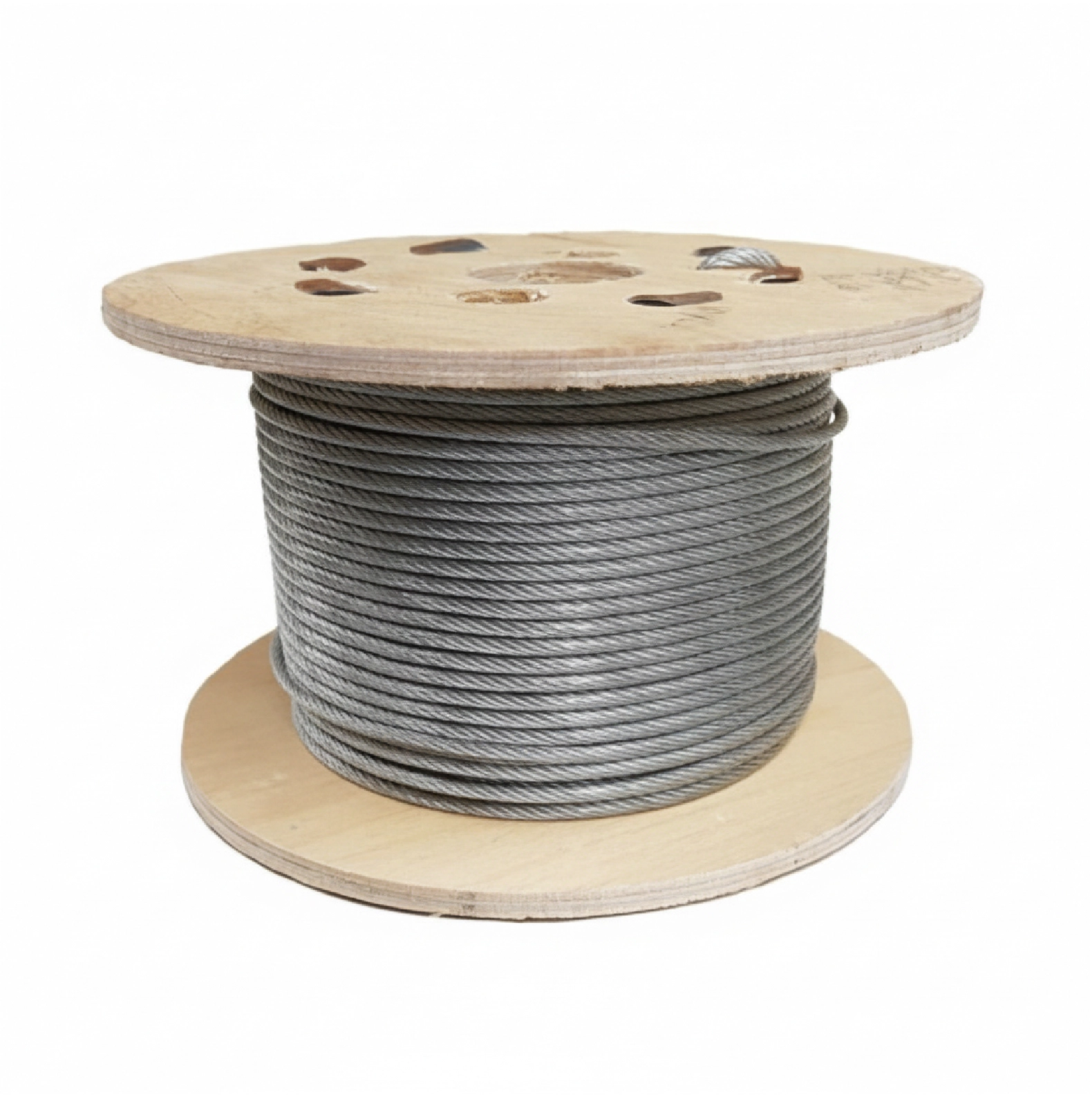 Marine Grade SS Wire Ropes with Durable PVC Coating