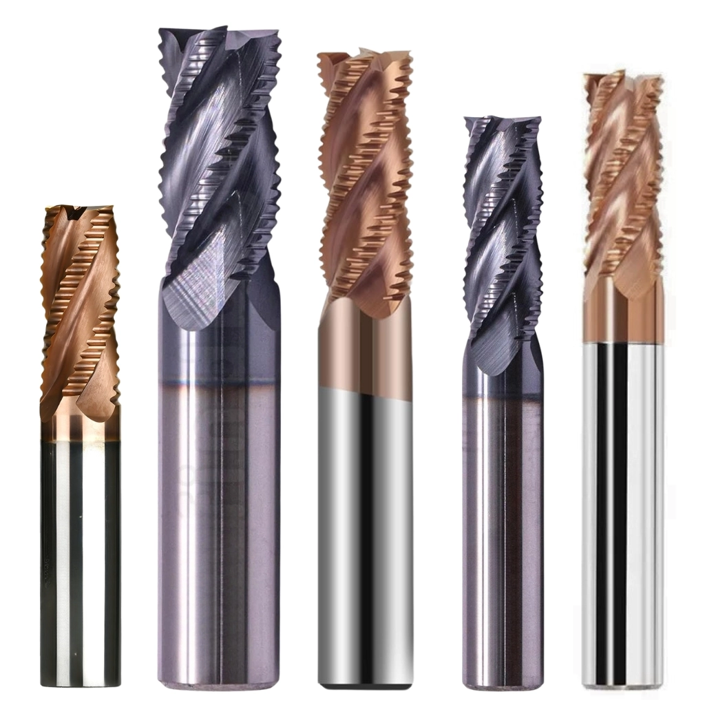 Solid Carbide Endmill 4 Flute Roughing