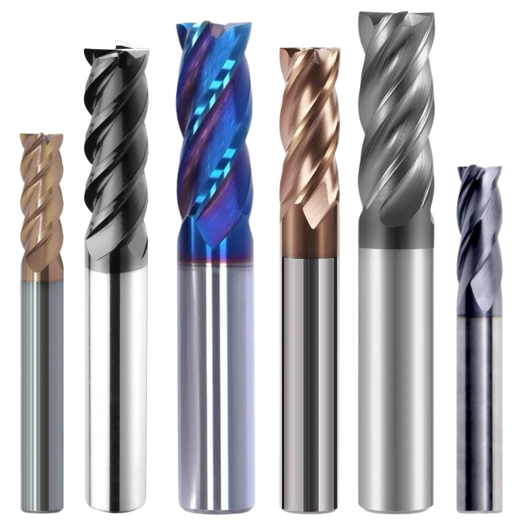 Solid Carbide Endmill 4 Flute Square