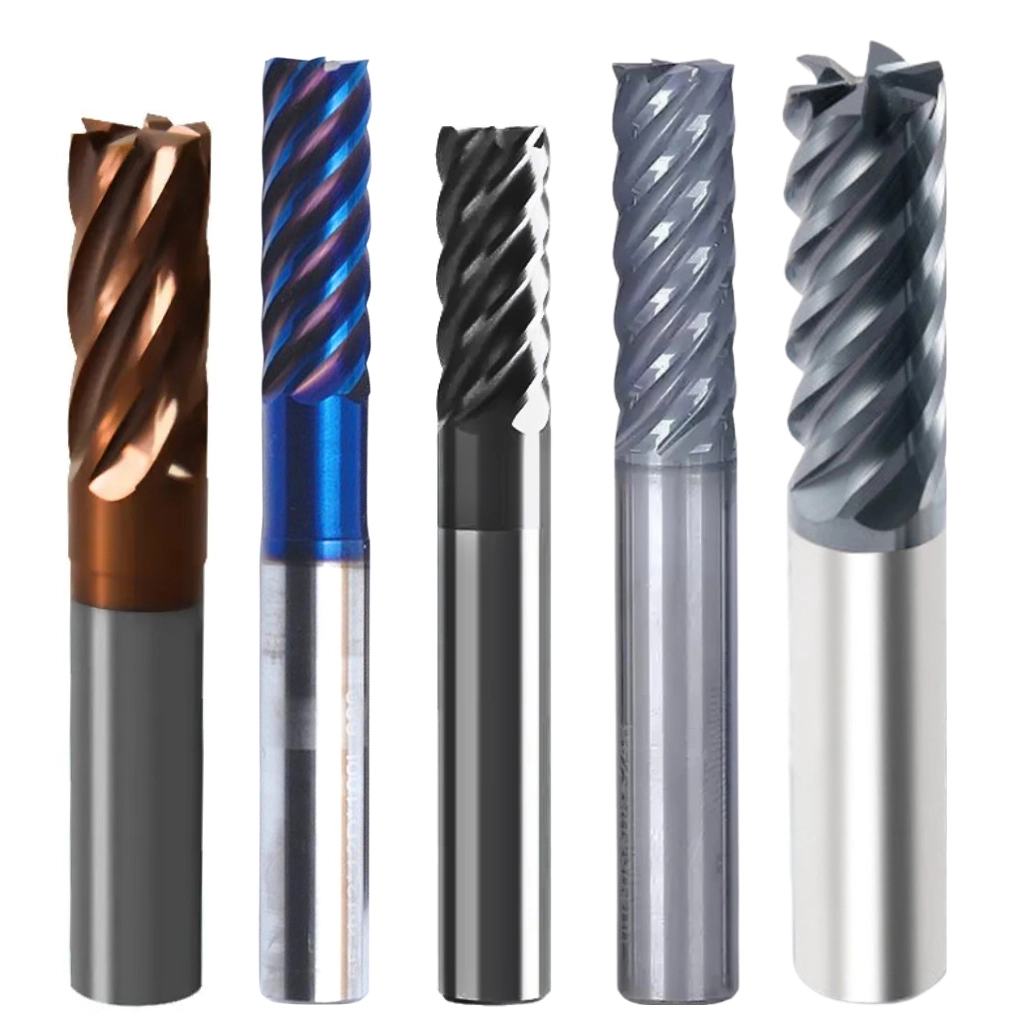 Solid Carbide Endmill 5/6 Flute Square