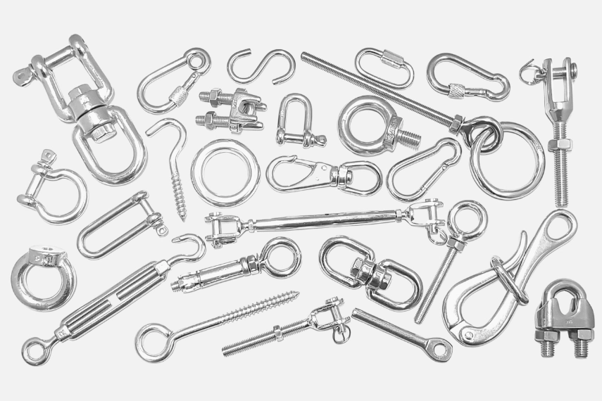 Stainless Steel Rigging Hardware - DAH Marine Dubai