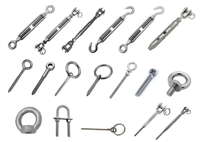 Industrial SS 316 Turnbuckles and Rigging Screws