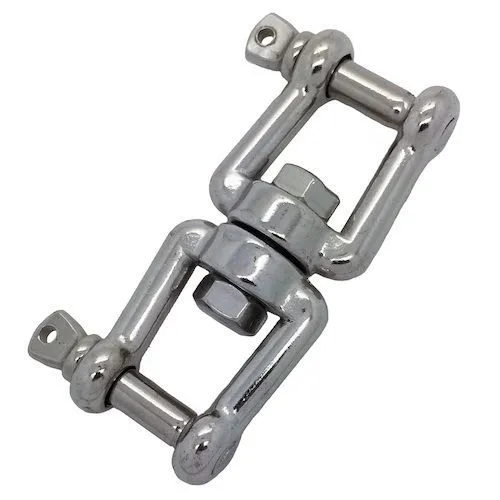 Stainless Steel Jaw And Jaw Swivels 6mm To 25mm